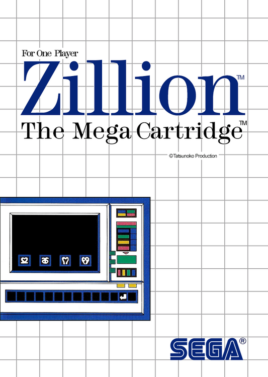 Zillion Sega Master System Keychain