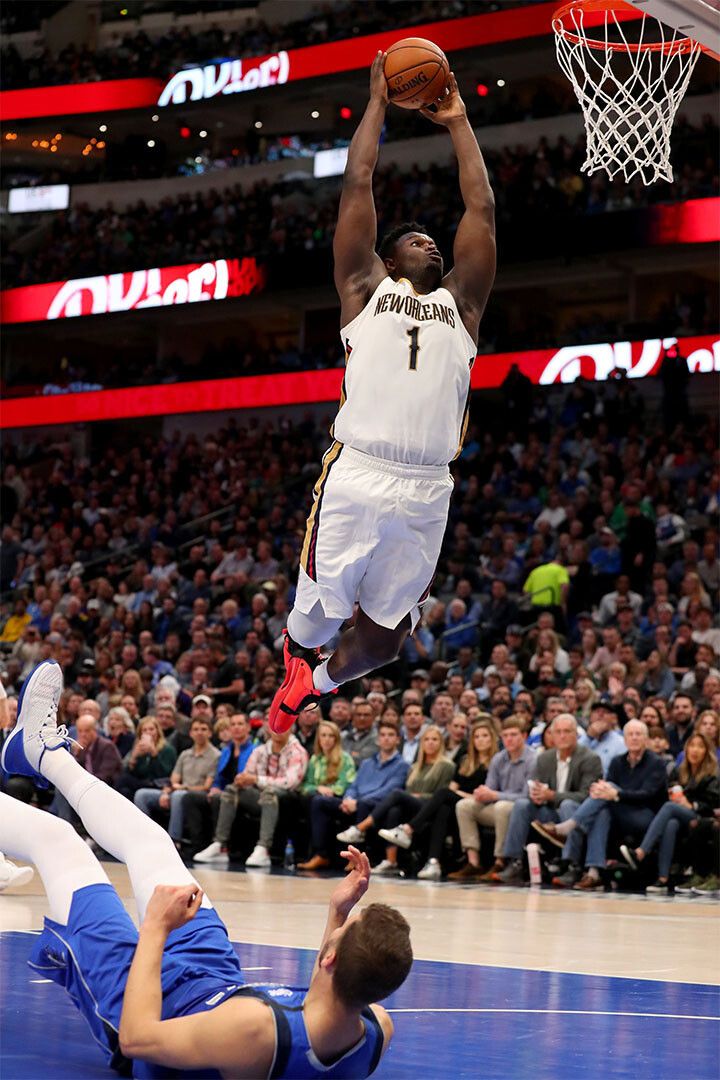 Zion Williamson 1 Basketballer New Orleans Pelicans Team Wall A Jigsaw Puzzle