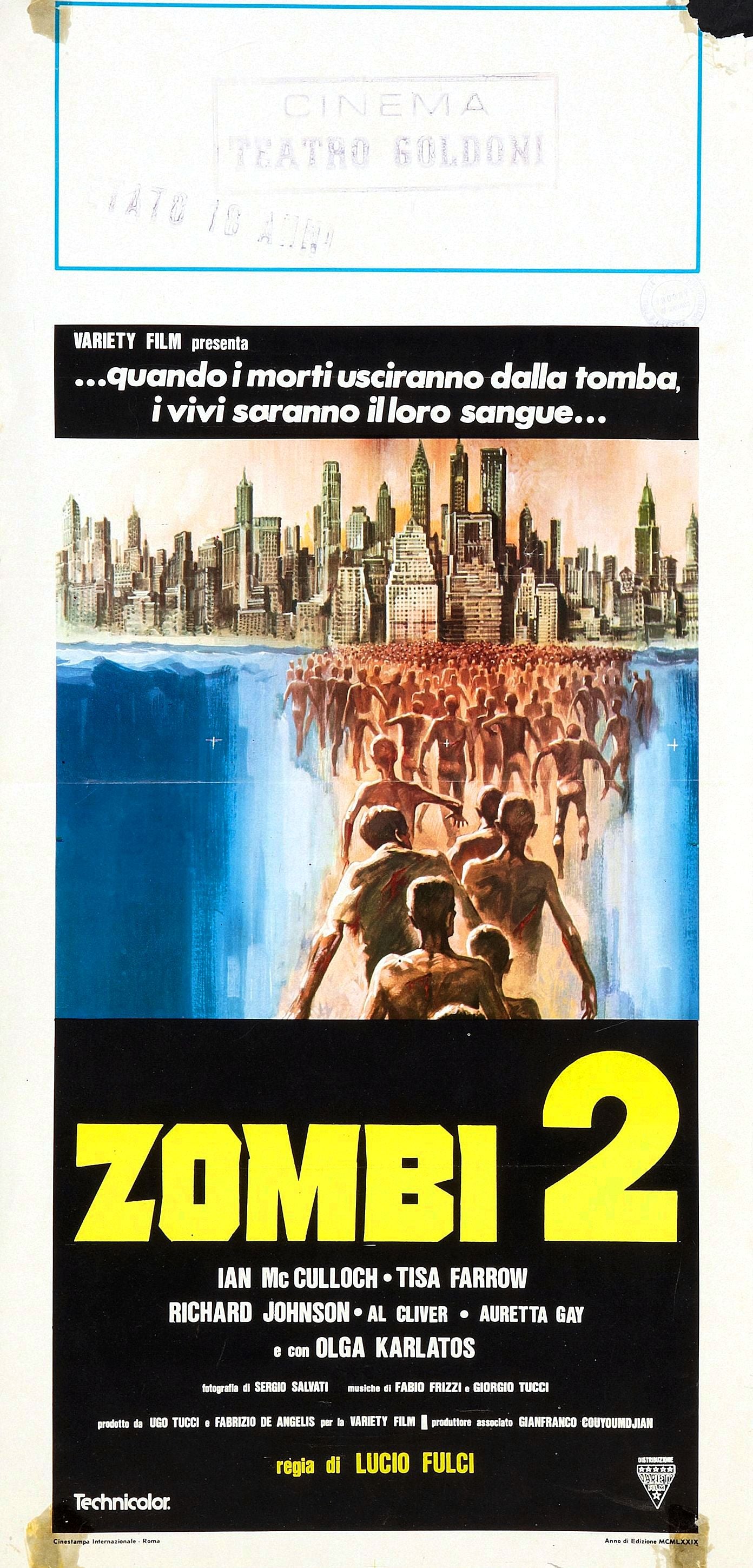 Zombi 2 03 Movie Keychain