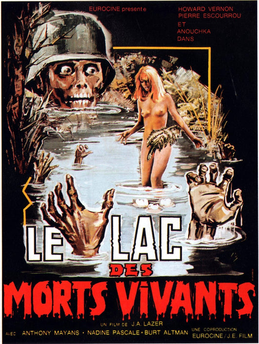 Zombie Lake 01 Movie Magnet