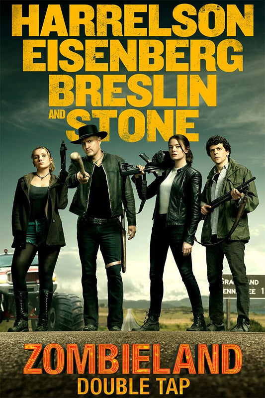 Zombieland Double Tap Action Movie Print Jigsaw Puzzle