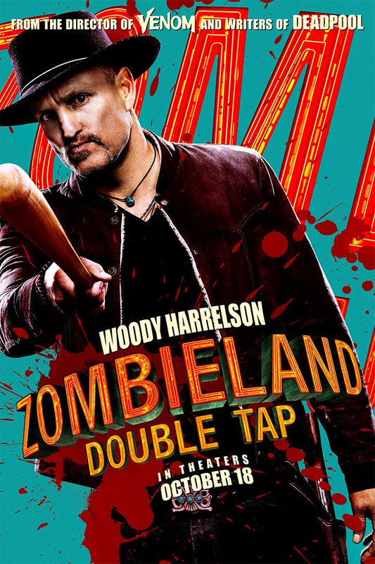 Zombieland Double Tap Action Painting Jigsaw Puzzle