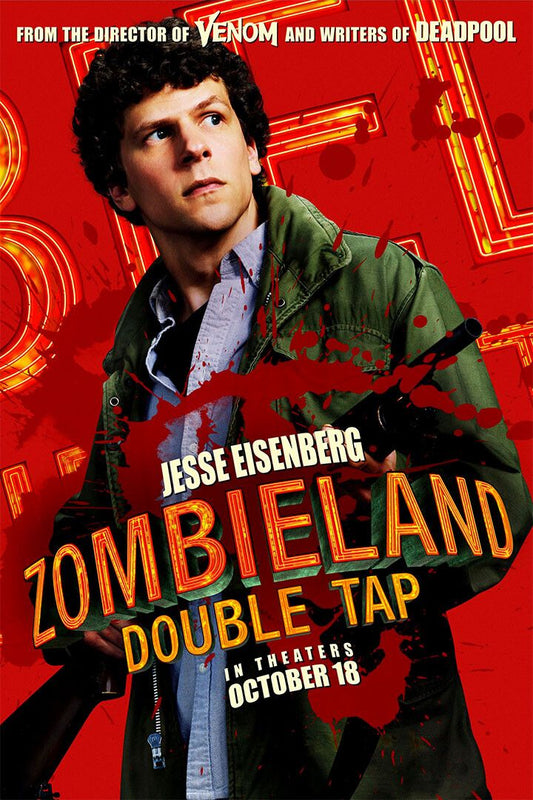 Zombieland Double Tap Movie Painting Wall Art Home Decor Poster