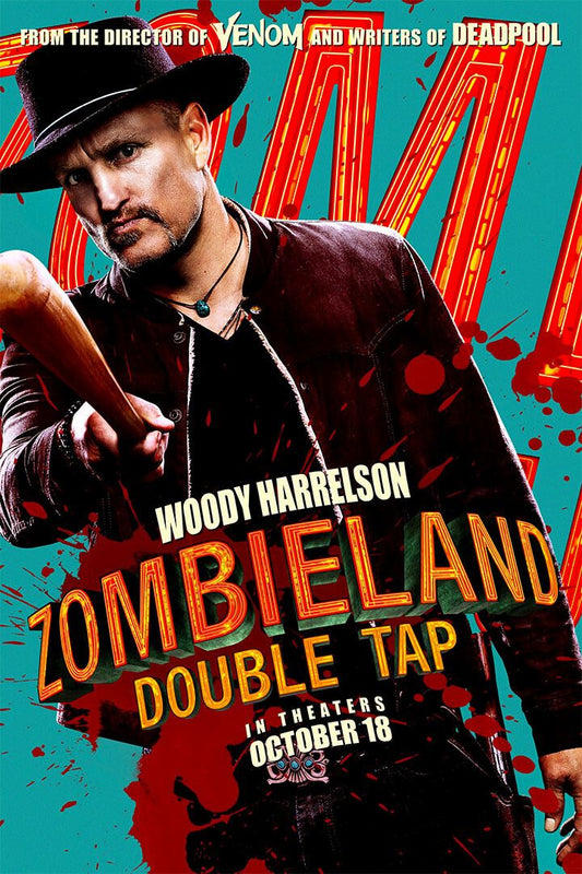 Zombieland Double Tap Wood Emma Art Home Print Poster