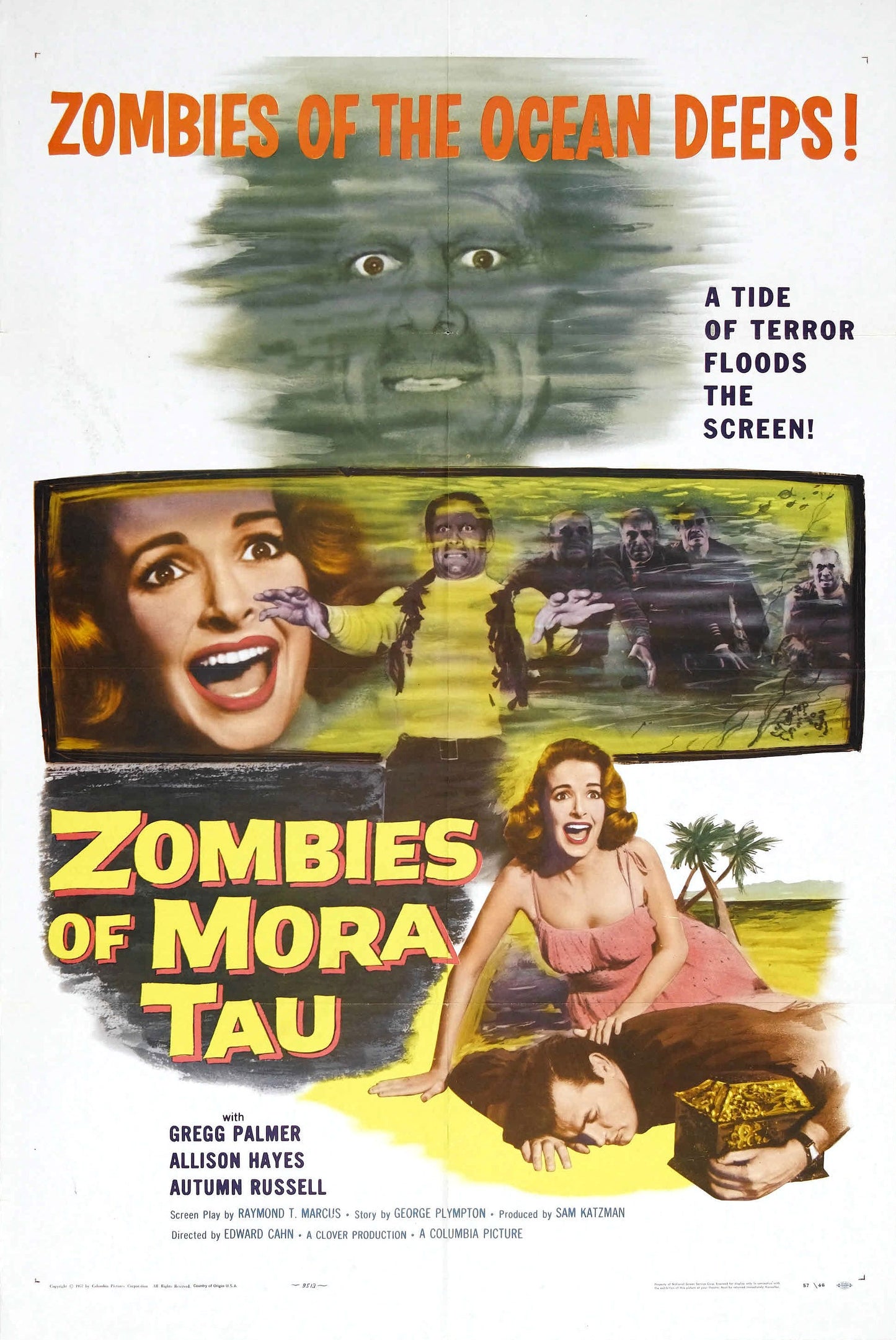 Zombies Of Mora Tau 01 Movie Magnet