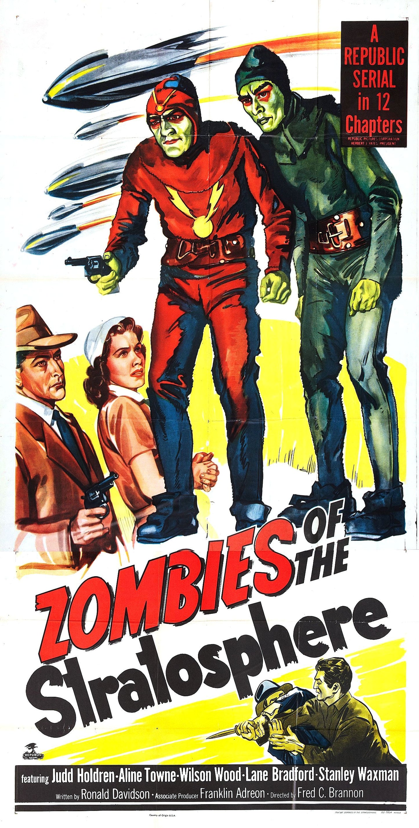 Zombies Of The Stratosphere 02 Movie Magnet