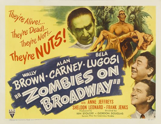Zombies On Broadway 02 Movie Magnet