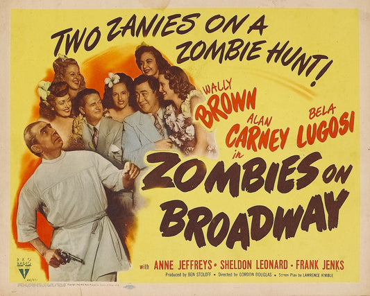 Zombies On Broadway 03 Movie Magnet