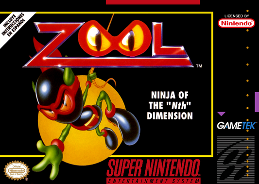 Zool (Usa) Snes Print Poster