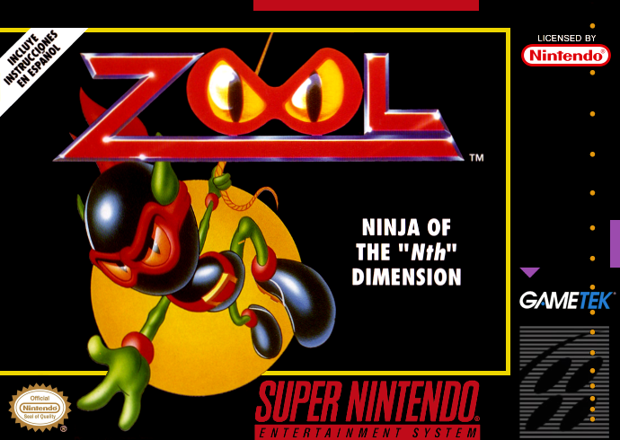 Zool (Usa) Snes Keychain