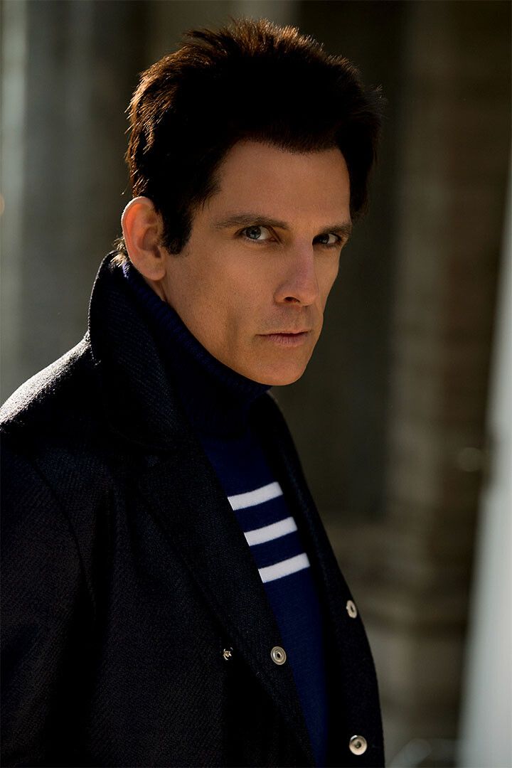 Zoolander Ben Stiller Movie Action Painting Keychain