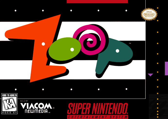 Zoop (Usa) Snes Print Poster