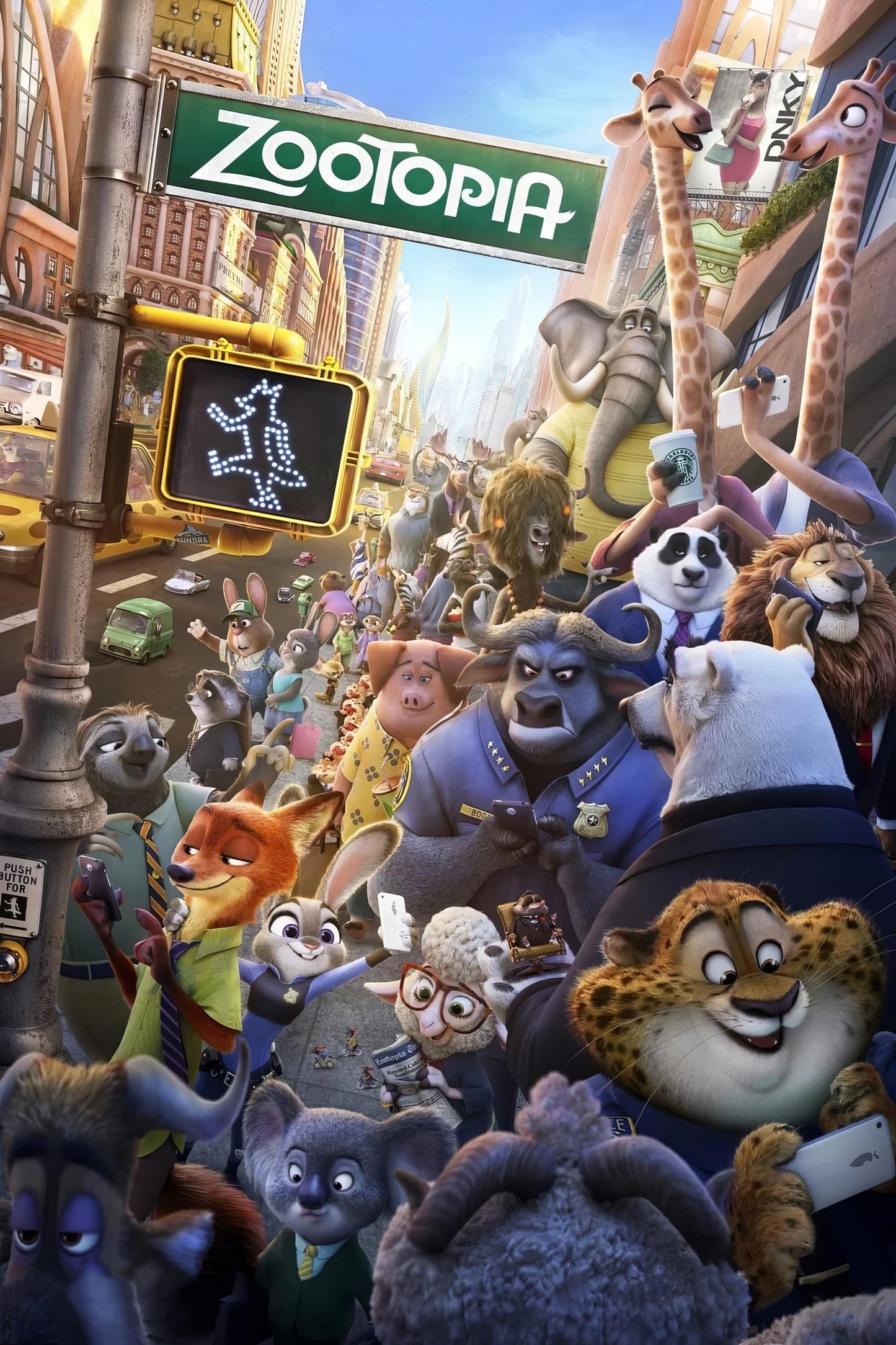 Zootopia (2016) Movie Magnet