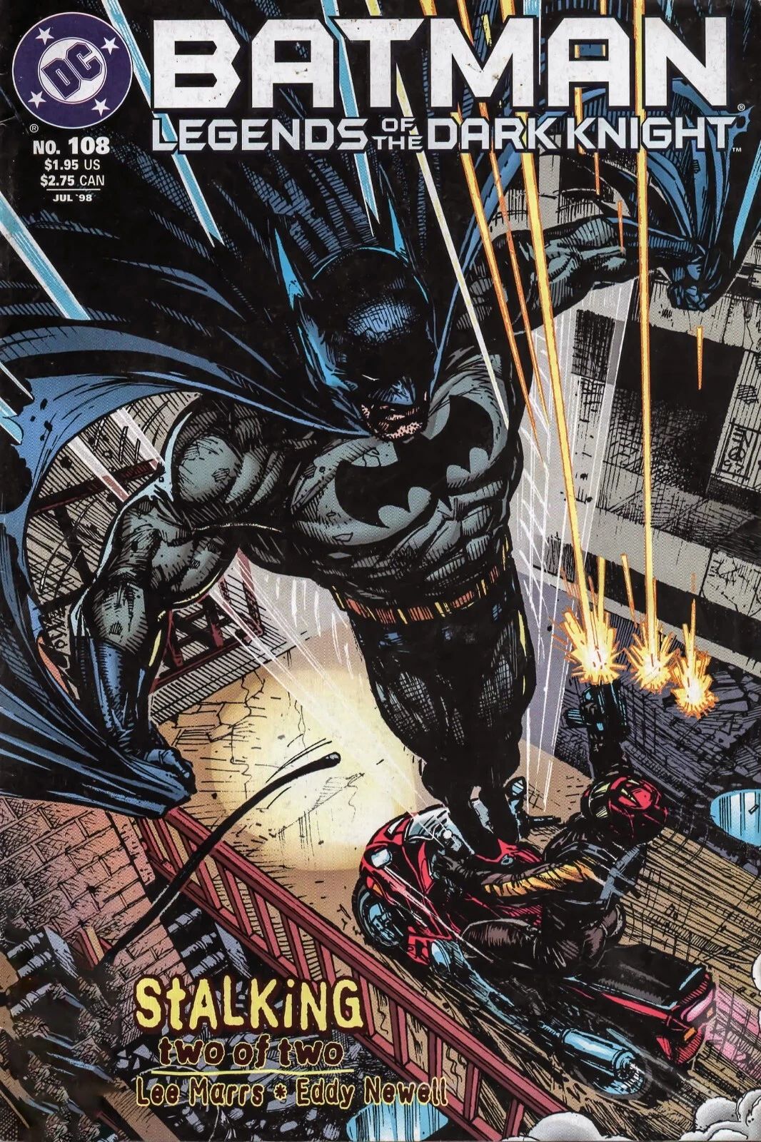 Batman Legends Of The Dark Knight 108 Comic Poster