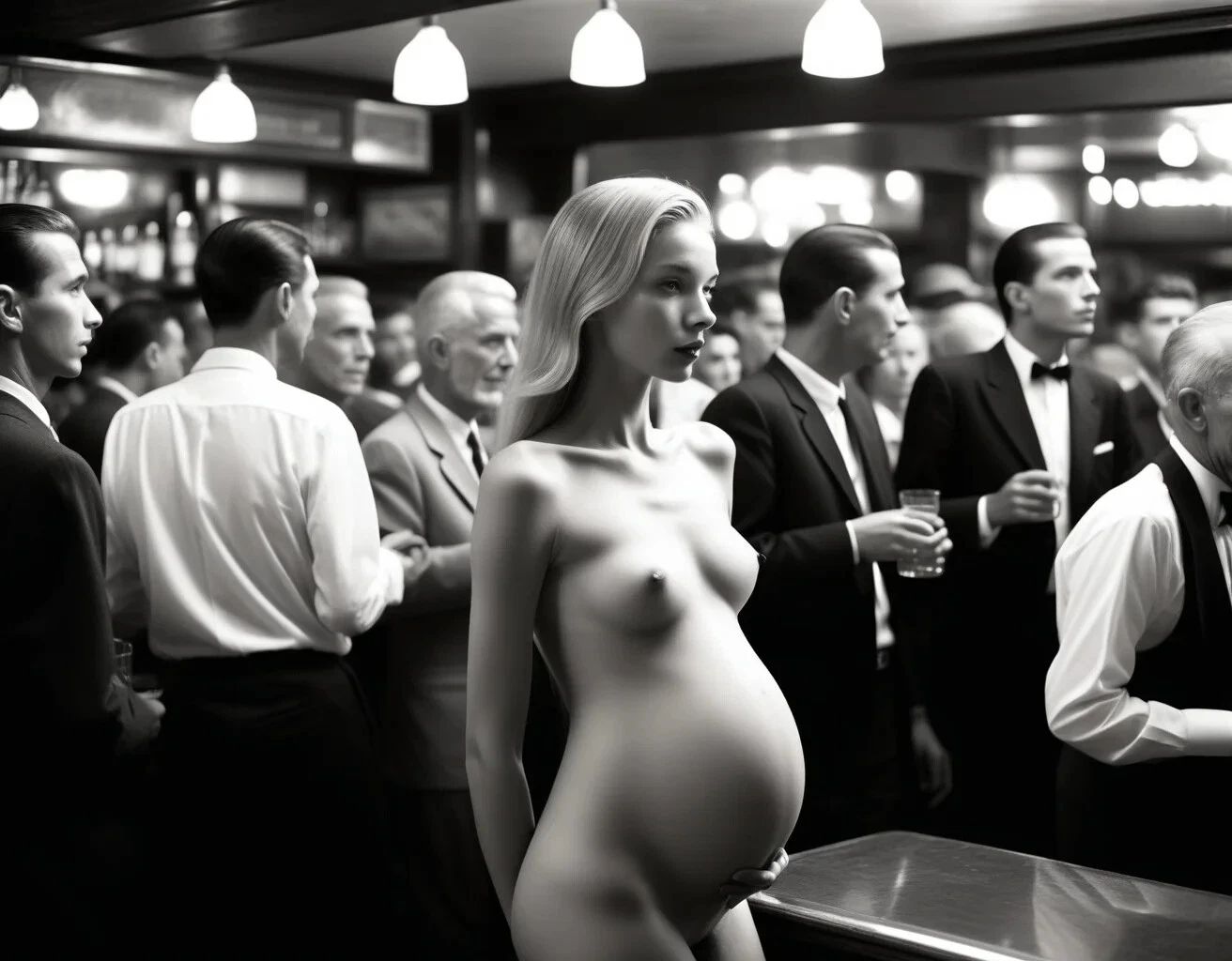 PHOTO (ART NUDES) FINE ART Professional FEMALE MODEL 8x10 Print