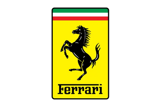 Ferrari Logo Art Keychain