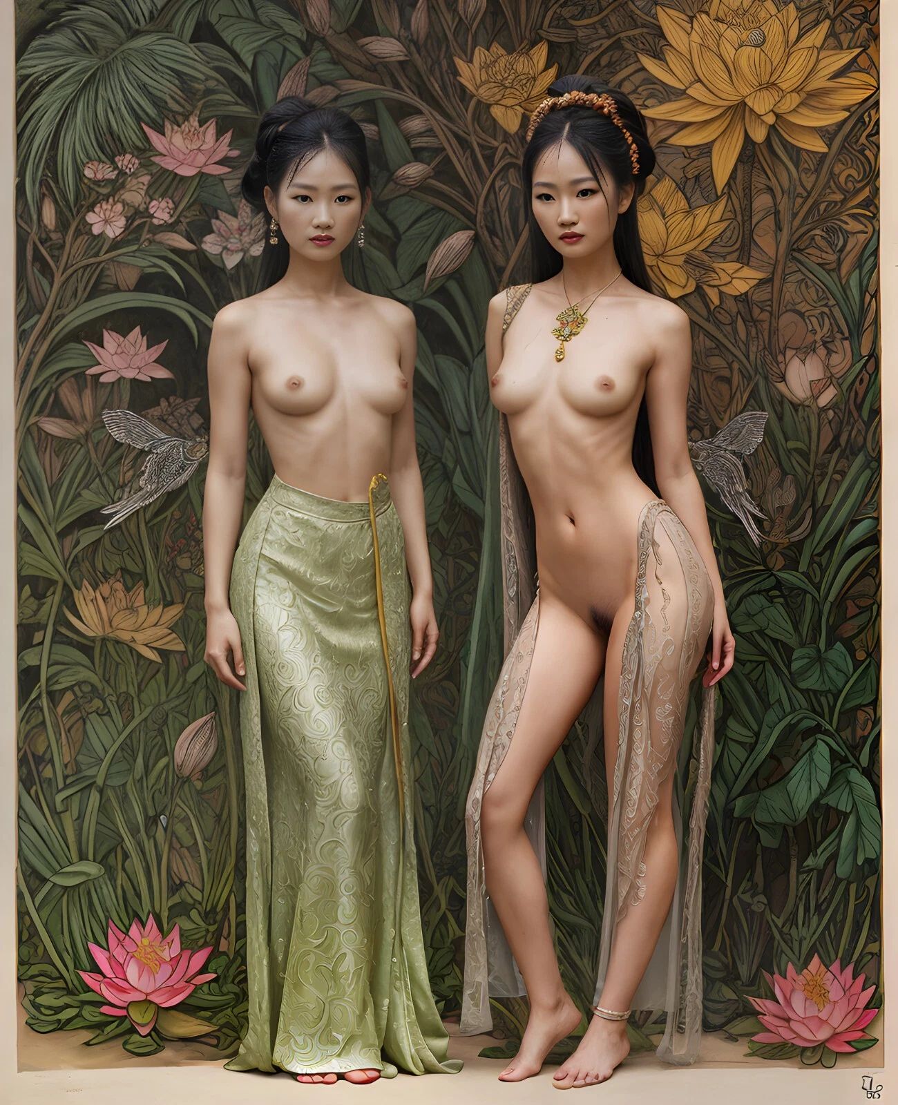 PHOTO (ART NUDES) FINE ART Professional FEMALE MODEL 8x10 Print