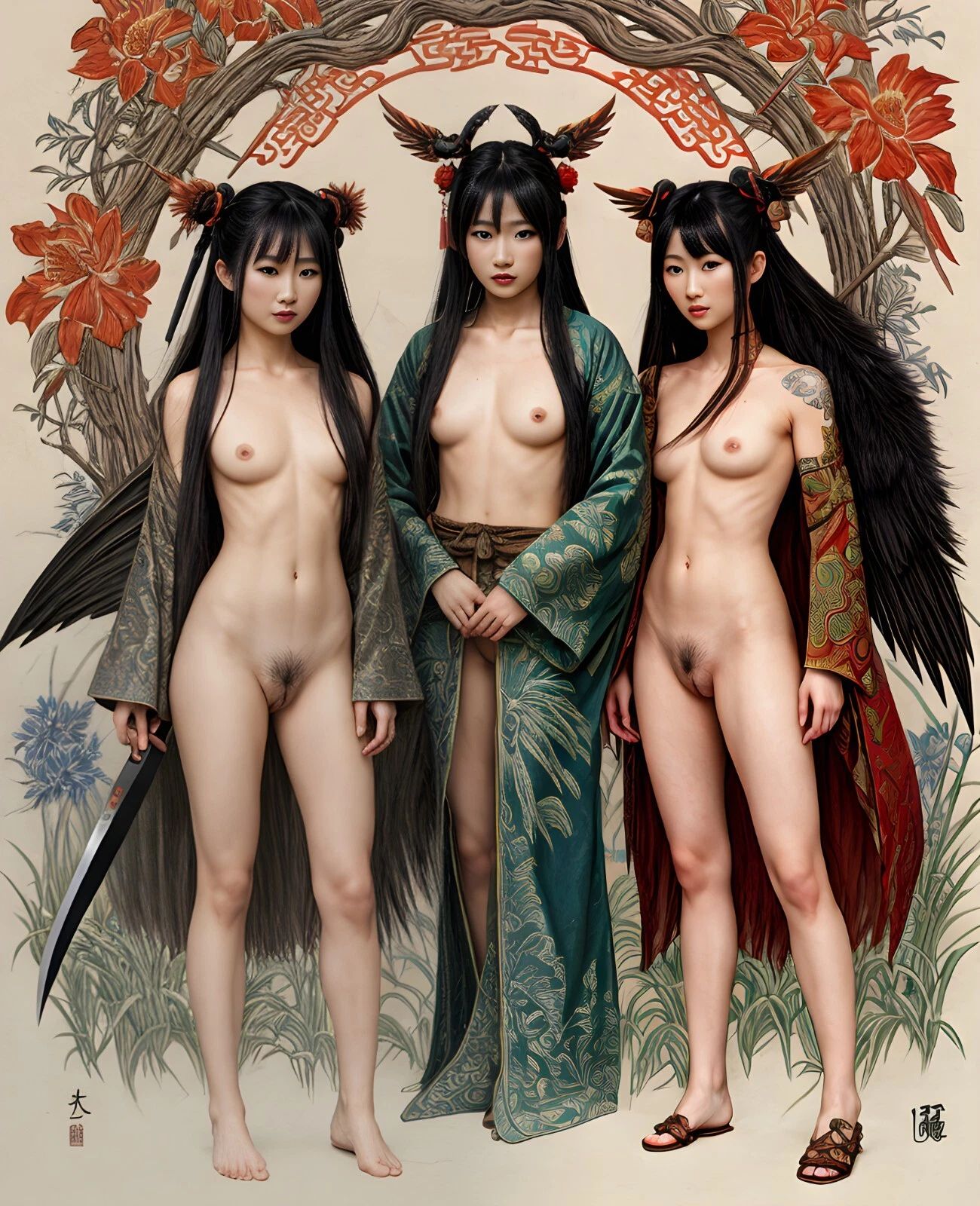 PHOTO (ART NUDES) FINE ART Professional FEMALE MODEL 8x10 Print