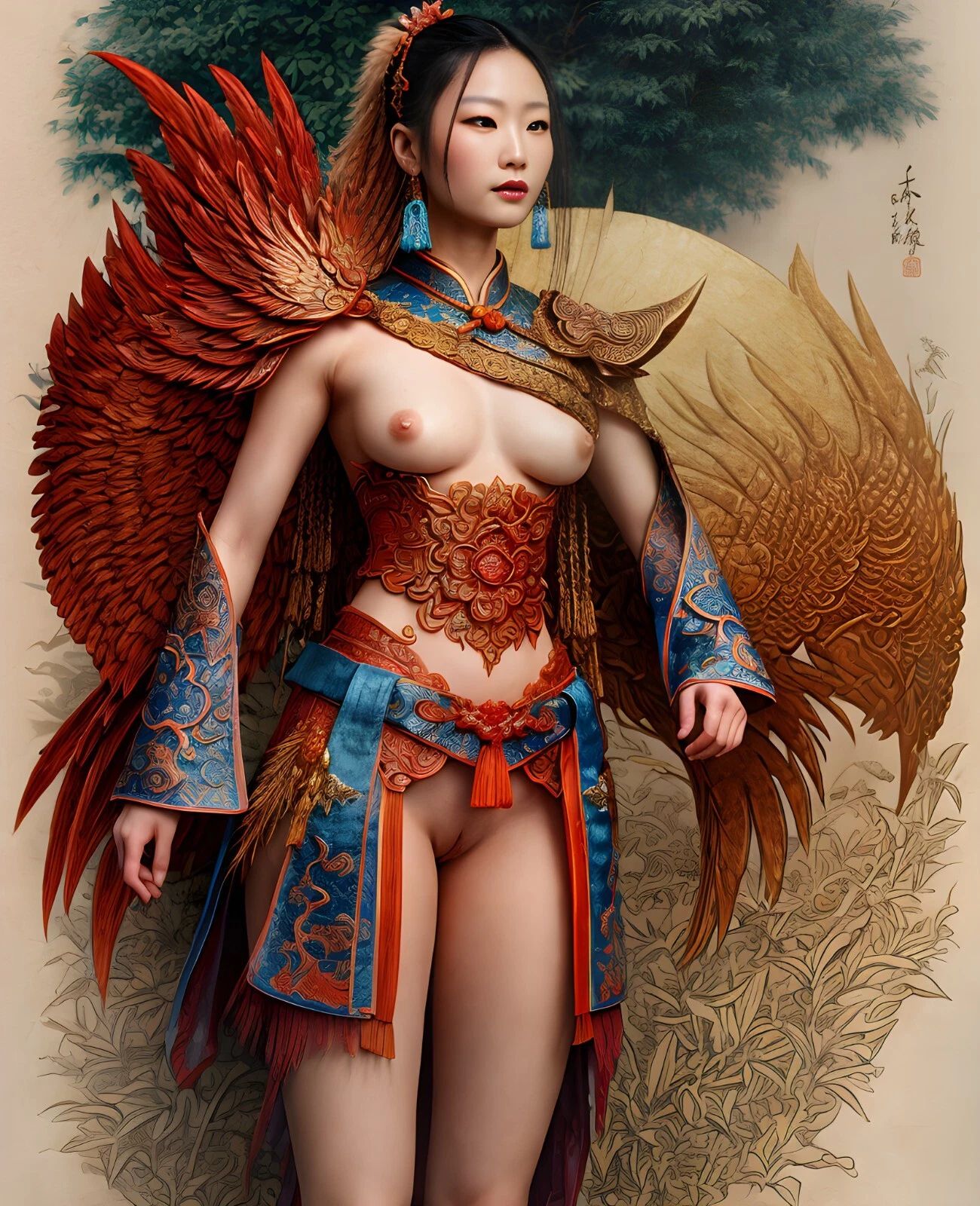 PHOTO (ART NUDES) FINE ART Professional FEMALE MODEL 8x10 Print