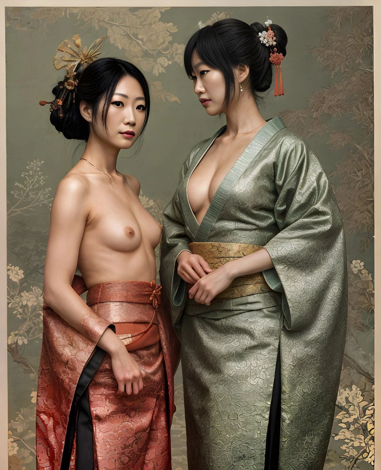 PHOTO (ART NUDES) FINE ART Professional FEMALE MODEL 8x10 Print