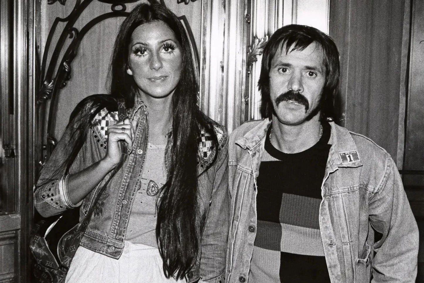 Ssingers Sonny And Cher Publicity Picture Magnet Magnet Bono