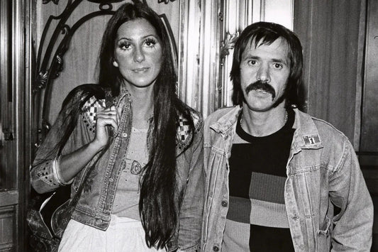 Ssingers Sonny And Cher Publicity Picture Keychain Keychain Bono