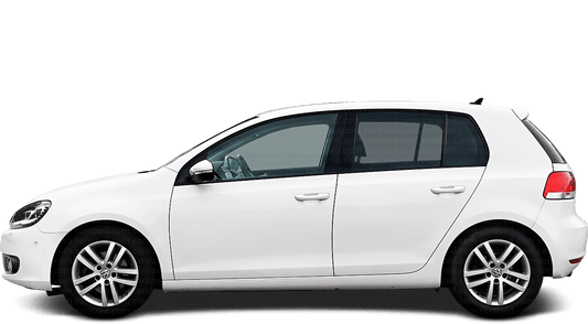 Sl 248115100 Volkswagen Golf Side View 4X Art Magnet