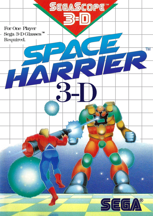 Space Harrier 3 D Sega Master System Magnet